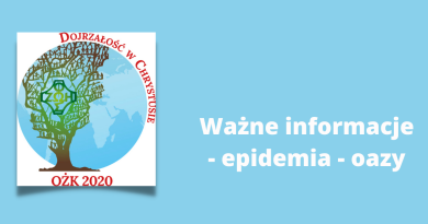 obrazek - ważne informacje przed onż 2020