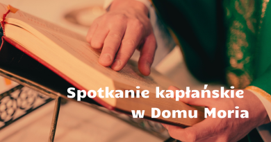 Spotkanie kapłańskie w Domu Moria