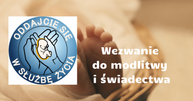 Wezwanie do modlitwy i świadectwa