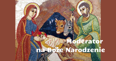 Moderator na Boże Narodzenie 2020