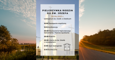 Pielgrzymka Rodzin 2021