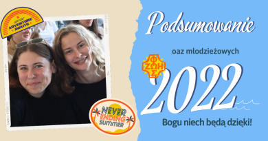 Podsumowanie oaz 2022