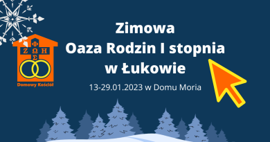 Zimowa oaza rodzin I stopnia w Łukowie