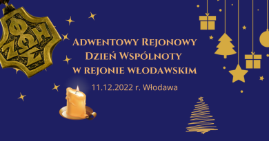 Adwentowy Rejonowy Dzień Wspólnoty w rejonie włodawskim