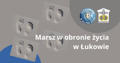 Marsz i nabożeństwo w Łukowie