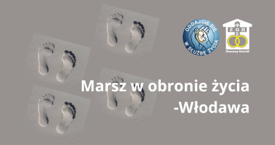 Marsz w obronie życia -Włodawa 2022