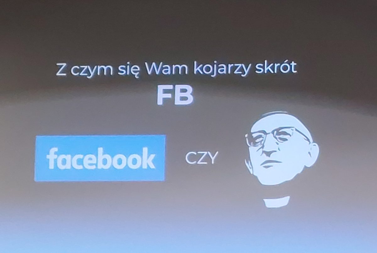 Z czym ci się kojarzy skrót FB?