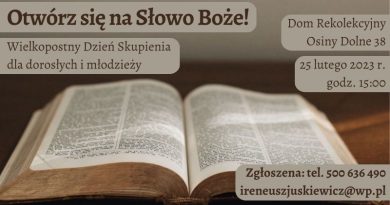 Otwórz się na Słowo Boże!