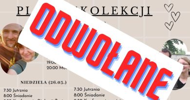 Odwołanie rekolekcji dla zakochanych