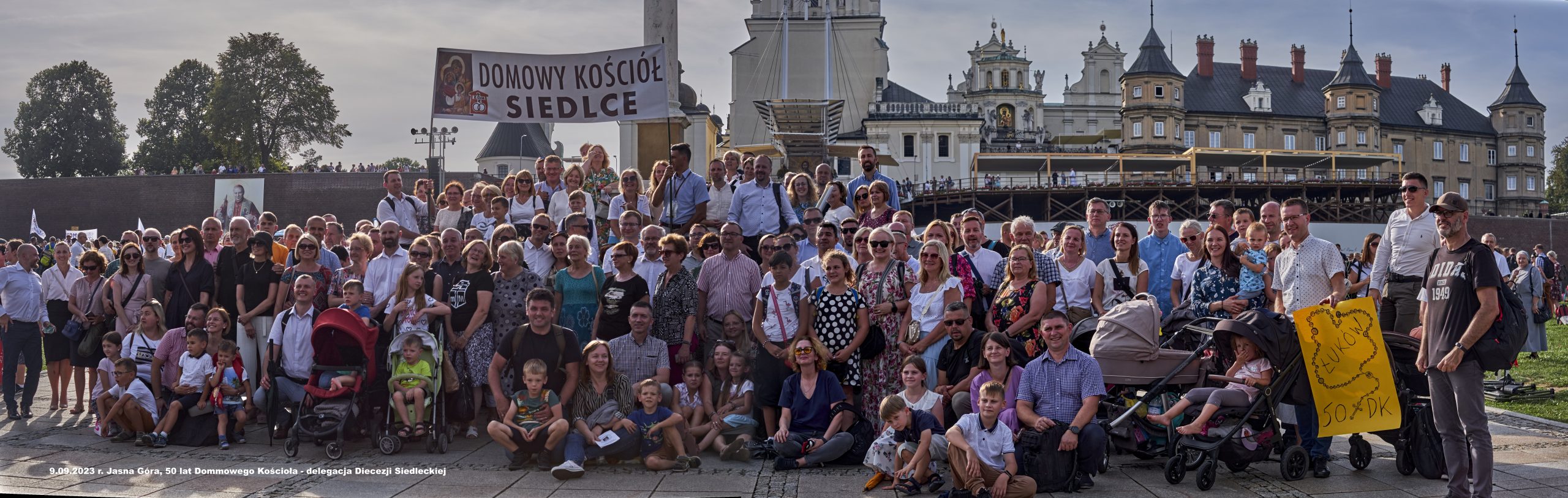 50-lecie DK, delegacja Diecezji Siedleckiej na Jasnej Górze, 9 września 2023 r.