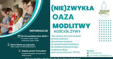 (nie)zwykła oaza modlitwy