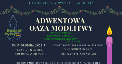 Adwentowa Oaza Modlitwy