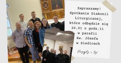 Spotkanie Diakonii Liturgicznej