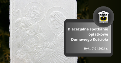 Diecezjalne spotkanie opłatkowe Domowego Kościoła 7.01.2024