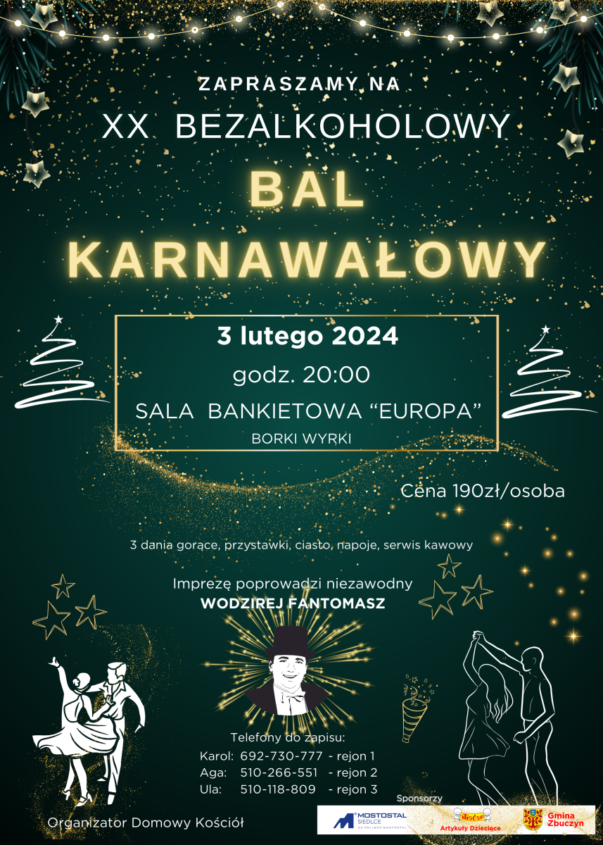 XX Bezalkoholowy Bal Karnawałowy w Siedlcach