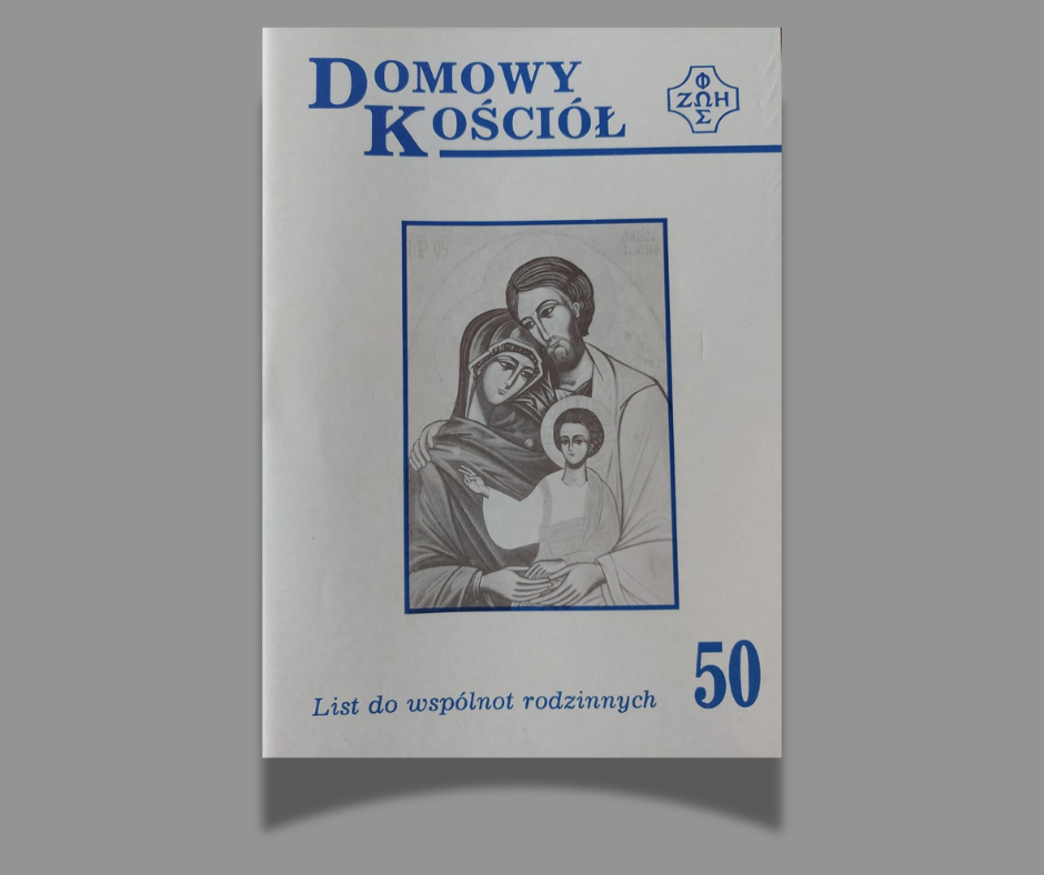 Okładka czasopisma Domowy Kościół nr 50 z lutego 1991 r.